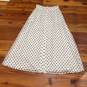Sister by Paul and Joe polka dot maxi skirt Size 36
